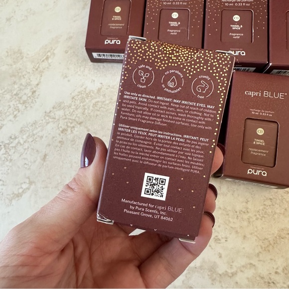 PURA Fragrance Refill Lot Capri Blue Tinsel and Spice - Picture 2 of 2